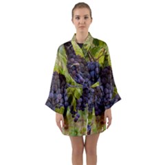 Grapes 4 Long Sleeve Kimono Robe by trendistuff