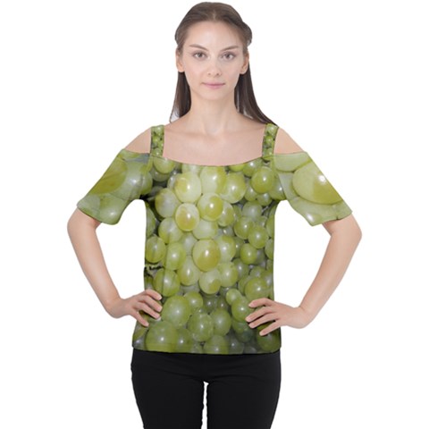 Grapes 5 Cutout Shoulder Tee by trendistuff