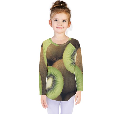 Kiwi 2 Kids  Long Sleeve Tee by trendistuff