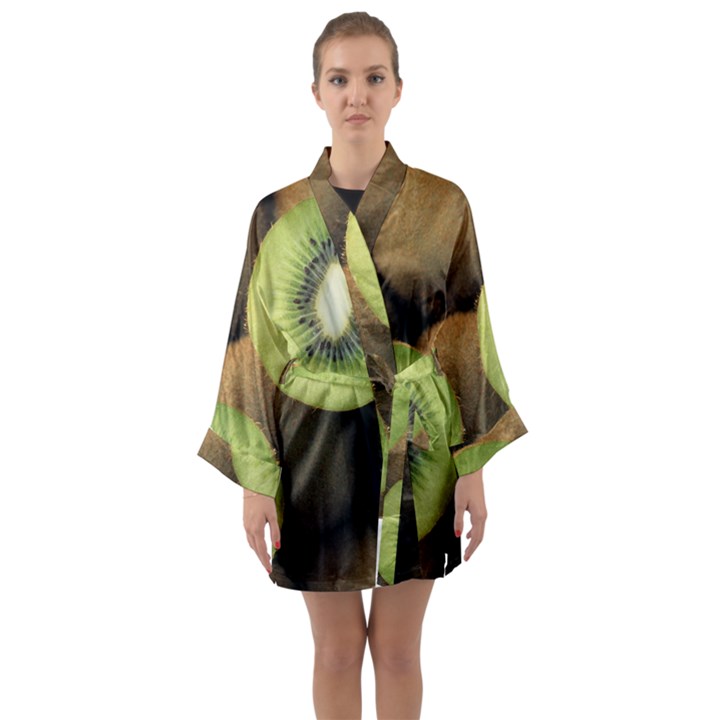 KIWI 2 Long Sleeve Kimono Robe