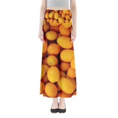 Kumquat 1 Full Length Maxi Skirt by trendistuff