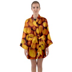 Kumquat 1 Long Sleeve Kimono Robe