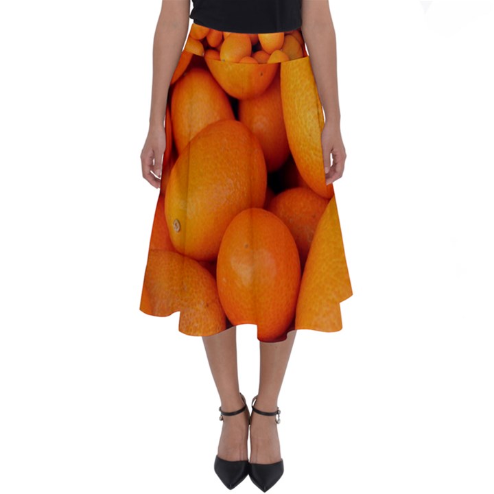 KUMQUAT 2 Perfect Length Midi Skirt