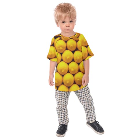 Lemons 1 Kids Raglan Tee by trendistuff