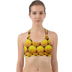 Lemons 1 Back Web Sports Bra