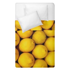 Lemons 2 Duvet Cover Double Side (single Size) by trendistuff