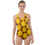 LEMONS 2 Cut-Out Back One Piece Swimsuit