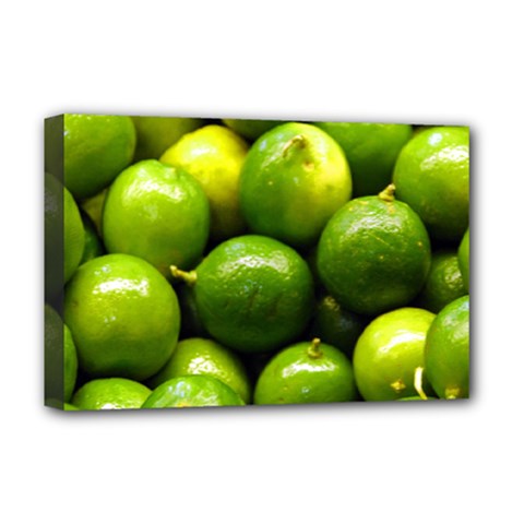 Limes 1 Deluxe Canvas 18  X 12   by trendistuff