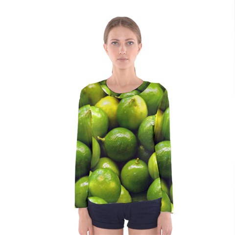 Limes 1 Women s Long Sleeve Tee by trendistuff