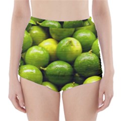 Limes 1 High-waisted Bikini Bottoms by trendistuff