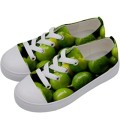 Limes 1 Kids  Low Top Canvas Sneakers