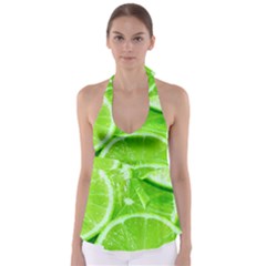 Limes 2 Babydoll Tankini Top by trendistuff