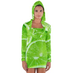 Limes 2 Long Sleeve Hooded T-shirt by trendistuff