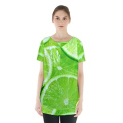 Limes 2 Skirt Hem Sports Top