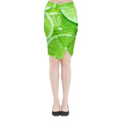 Limes 2 Midi Wrap Pencil Skirt by trendistuff