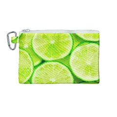 Limes 3 Canvas Cosmetic Bag (medium) by trendistuff