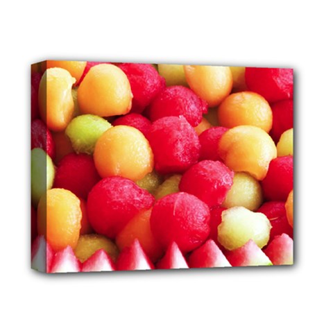 MELON BALLS Deluxe Canvas 14  x 11 