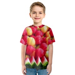 MELON BALLS Kids  Sport Mesh Tee