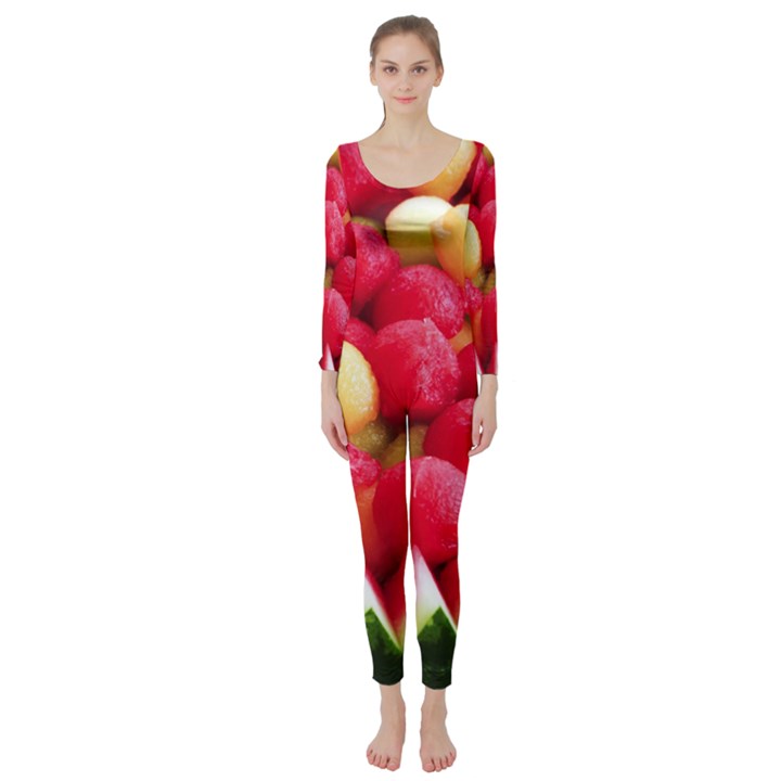 MELON BALLS Long Sleeve Catsuit