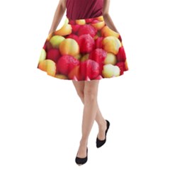 MELON BALLS A-Line Pocket Skirt