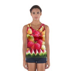 Melon Balls Sport Tank Top  by trendistuff