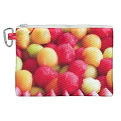 Melon Balls Canvas Cosmetic Bag (xl) by trendistuff