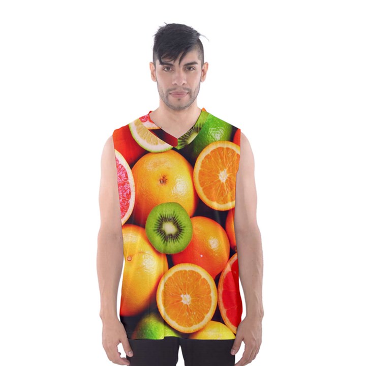 MIXED FRUIT 1 Men s Basketball Tank Top