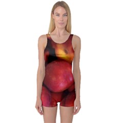 Nectarines One Piece Boyleg Swimsuit by trendistuff