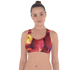 Nectarines Cross String Back Sports Bra by trendistuff