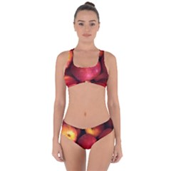 Nectarines Criss Cross Bikini Set by trendistuff