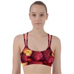 Nectarines Line Them Up Sports Bra by trendistuff