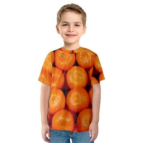 Oranges 1 Kids  Sport Mesh Tee by trendistuff