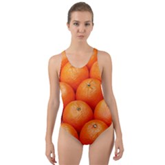 Oranges 2 Cut-out Back One Piece Swimsuit