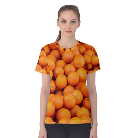 Oranges 3 Women s Cotton Tee by trendistuff