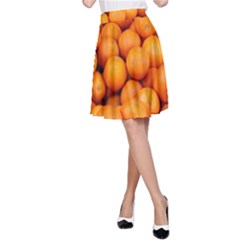 Oranges 3 A-line Skirt by trendistuff