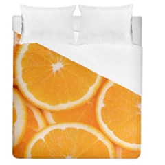 Oranges 4 Duvet Cover (queen Size) by trendistuff