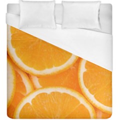 Oranges 4 Duvet Cover (king Size) by trendistuff