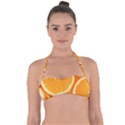 ORANGES 4 Halter Bandeau Bikini Top View1