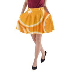 Oranges 4 A-line Pocket Skirt by trendistuff