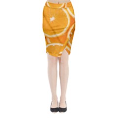 Oranges 4 Midi Wrap Pencil Skirt by trendistuff