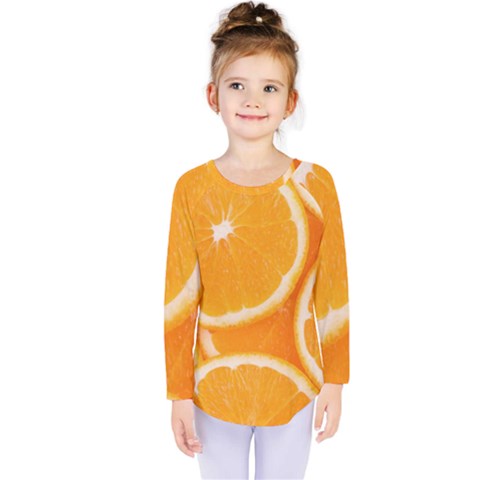 Oranges 4 Kids  Long Sleeve Tee by trendistuff