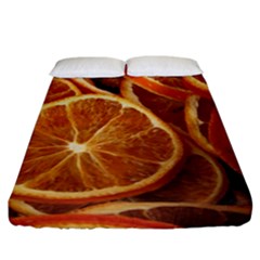 Oranges 5 Fitted Sheet (california King Size) by trendistuff