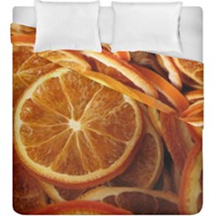 Oranges 5 Duvet Cover Double Side (king Size) by trendistuff