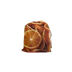 Oranges 5 Drawstring Pouches (xs)  by trendistuff