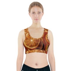 Oranges 5 Sports Bra With Pocket by trendistuff