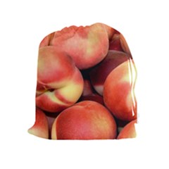 Peaches 1 Drawstring Pouches (extra Large) by trendistuff