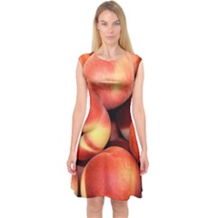 Peaches 1 Capsleeve Midi Dress by trendistuff