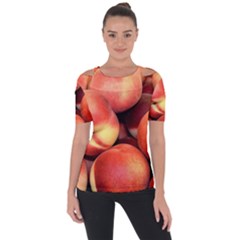 Peaches 1 Short Sleeve Top by trendistuff