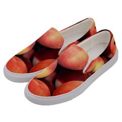 Peaches 1 Men s Canvas Slip Ons by trendistuff