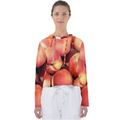 Peaches 1 Women s Slouchy Sweat by trendistuff